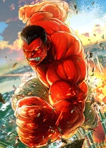 Red Hulk Marvel Battle Lines (Earth-TRN1454)