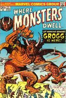 Where Monsters Dwell #27 Release date: November 20, 1973 Cover date: March, 1974