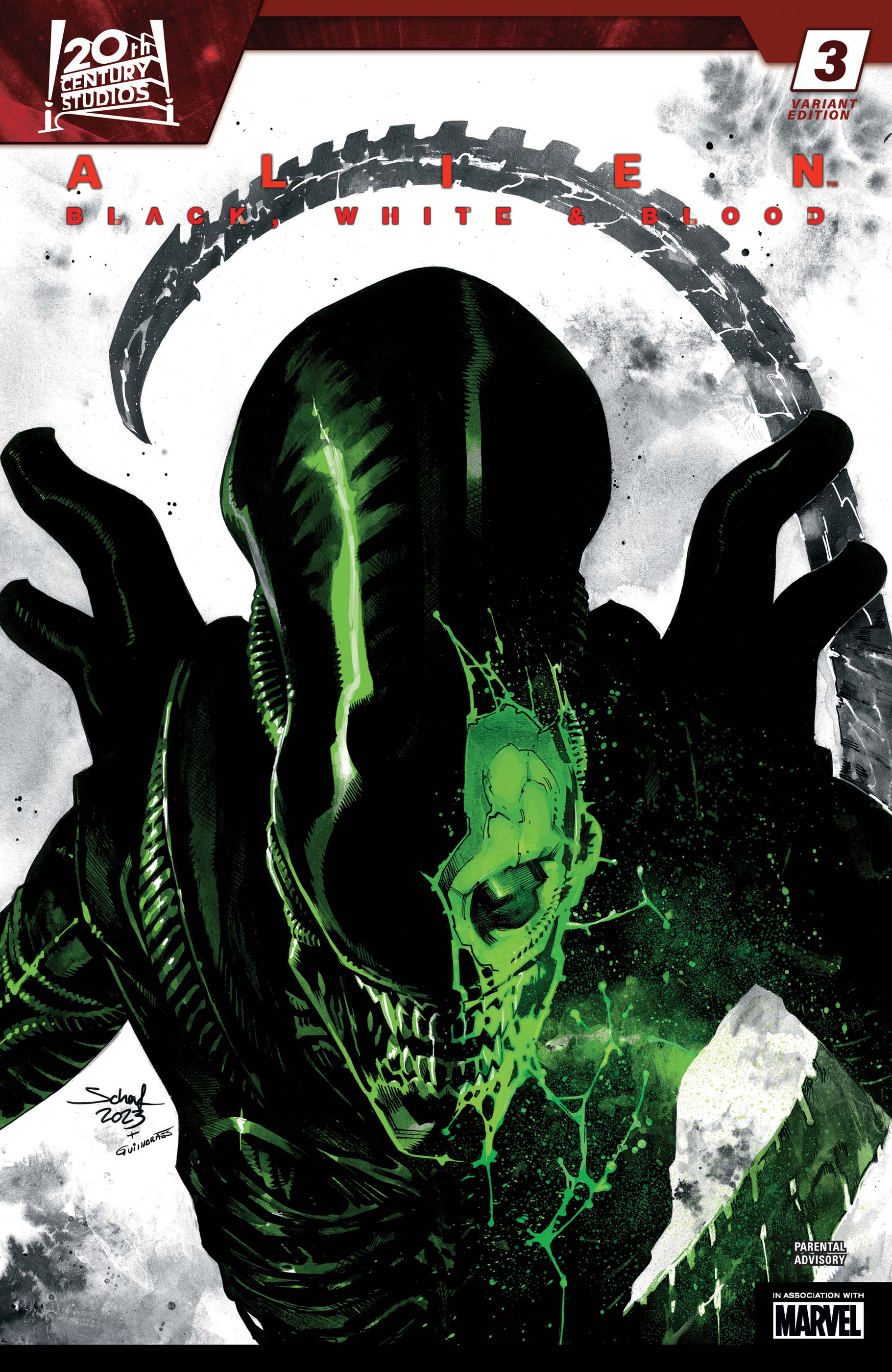 Alien: Black, White & Blood Vol 1 3 | Marvel Database | Fandom