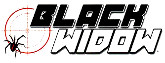 black widow comic logo