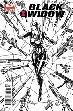 Black Widow Vol 5 1 Campbell Sketch Variant