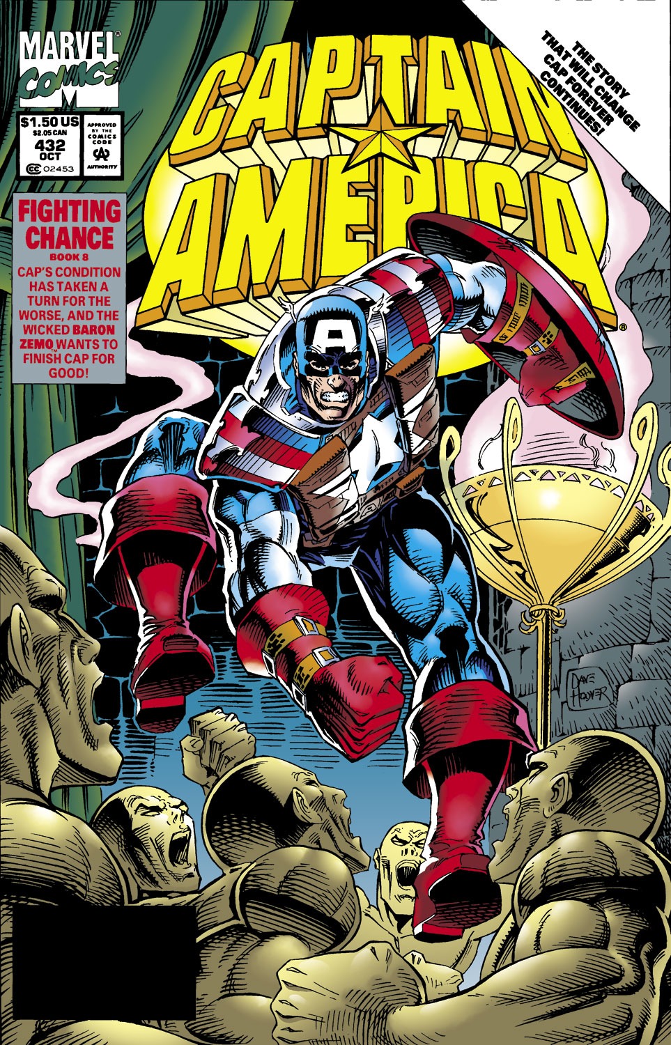 Captain America Vol 1 432 | Marvel Database | Fandom Captain America Vol 1 432 | Marvel Database | Fandom