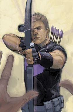 Civil War II Vol 1 3 Hawkeye Variant Textless