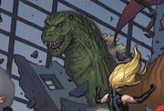 Godzilla (Earth-616) from Marvel Previews Vol 1 41 001