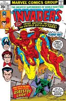 Invaders #22 "The Fire That Died!" Release date: August 3, 1977 Cover date: November, 1977