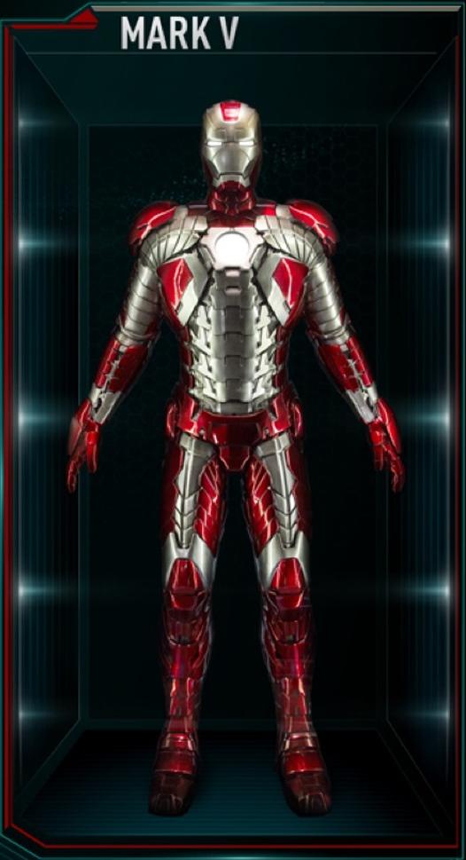 Iron man mark 5 armor shop