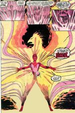 Rachel Summers (Earth-811) and Phoenix Force (Earth-616) from Uncanny X-Men Vol 1 199 0001