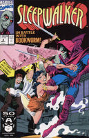 Sleepwalker #4 "You Can't Tell a Bookworm by Its Cover" Release date: July 9, 1991 Cover date: September, 1991