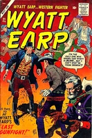 Wyatt Earp Vol 1 21.jpg (154 KB) Wyatt Earp #21 "The Last Gunfight" Release date: October 2, 1958 Cover date: February, 1959
