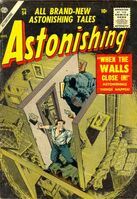 Astonishing #54 "The Old Man's Secret!" Release date: June 19, 1956 Cover date: October, 1956