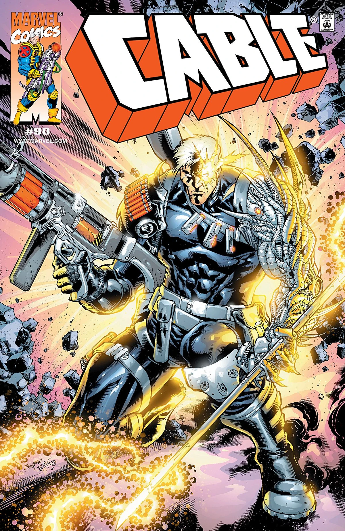 Cable Vol 1 90 Marvel Database Fandom