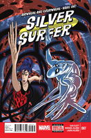 Silver Surfer (Vol. 7) #7 "We Are Sailors On An Endless Sea Of Night" Release date: November 12, 2014 Cover date: January, 2015