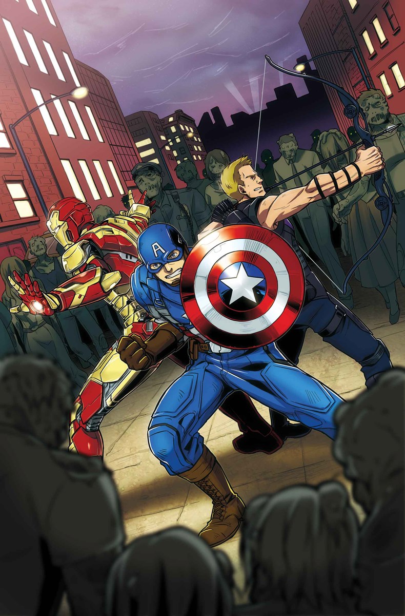 Zombies Assemble #3 1:25 Greg Land Avengers Variant Marvel