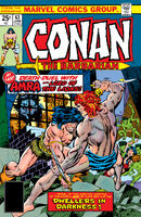 Conan the Barbarian #63 "Death Among the Ruins!" Release date: March 16, 1976 Cover date: June, 1976