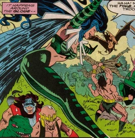 Savage Land Mutates (Earth-21993) from What If...? Vol 1 46 001