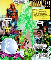 The Sinister Seven plotting against Kaine