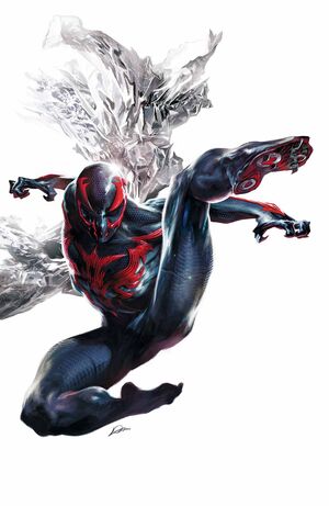 Spider-Man 2099 Vol 2 2 Textless.jpg