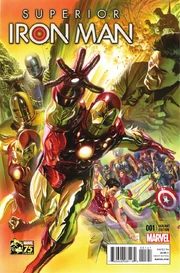 Superior Iron Man Vol 1 1 Marvel 75th Anniversary Variant