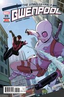 Unbelievable Gwenpool #19 Release date: August 16, 2017 Cover date: October, 2017