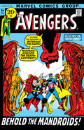 Avengers #94 "More Than Inhuman! / Part Two: 1971: A Space Odyssey / Part Three: Behold the Mandroids!" (December, 1971)