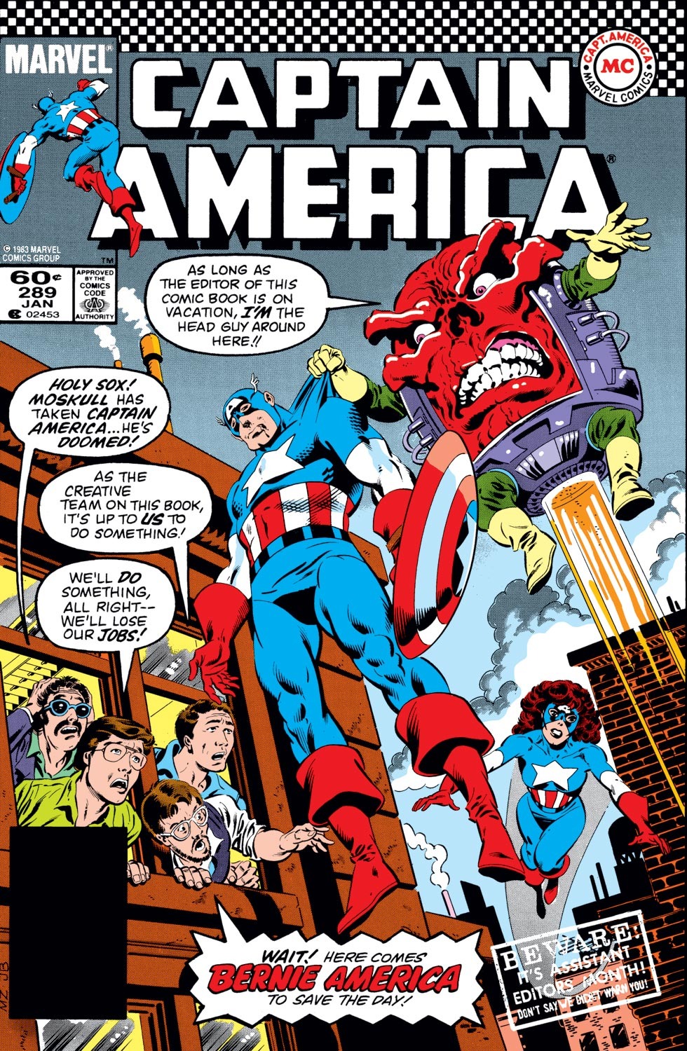 Captain America Vol 1 289 | Marvel Database | Fandom