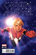 Captain Marvel Vol 9 #1 Hughes Variant