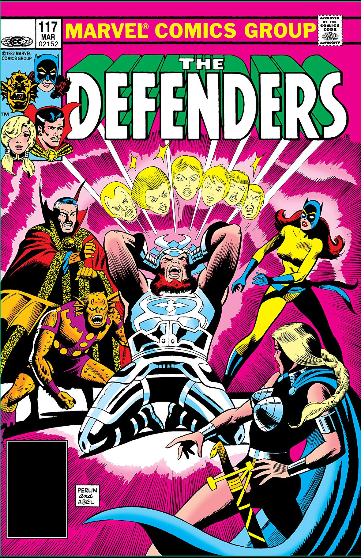 Defenders #7 1972. Defender 117