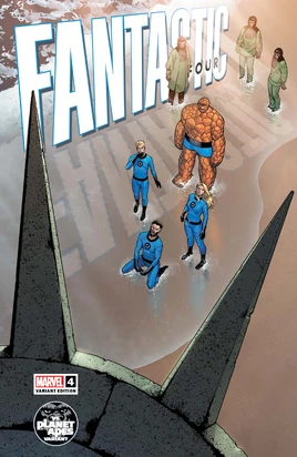 Fantastic Four Vol 7 4 Planet of the Apes Variant