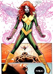 Hope Summers (Earth-616) and Cain Marko (Earth-616) from Uncanny X-Men Vol 1 541 001