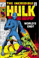 Incredible Hulk #117 "World's End?" Release date: April 10, 1969 Cover date: July, 1969