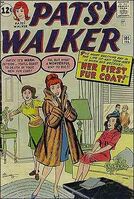 Patsy Walker #105 "On with the Dance!" Release date: December 3, 1962 Cover date: February, 1963