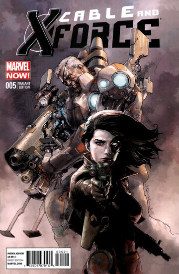 Cable & X-force #5 インセンティブ表紙 アメコミリーフ Cable and X-Force Vol 1 5 | Marvel Database | Fandom