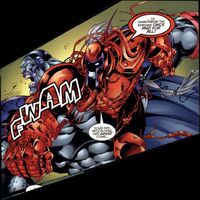 En Sabah Nur (Earth-295) and Erik Lehnsherr (Earth-295) from X-Men Omega Vol 1 1 001