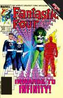 Fantastic Four #282 "Inwards to Infinity!" Release date: June 18, 1985 Cover date: September, 1985