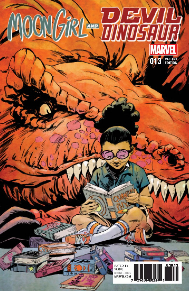Moon Girl And Devil Dinosaur 13 Marvel 1:15 Larry Stroman Variant Moon Girl And Devil Dinosaur 13 Marvel 1:15 Larry Stroman Variant