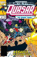 Quasar #32 "The Tomb of Mar-Vell" Release date: January 14, 1992 Cover date: March, 1992