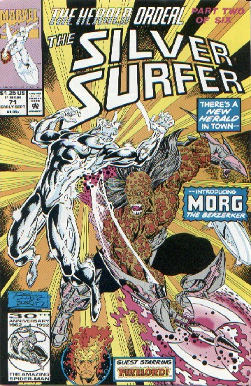 3冊　The Silver Surfer #1,2 Marvel Age #71 Silver Surfer #71 Value - GoCollect