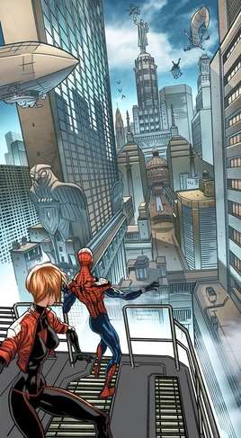 Earth-802 from Scarlet Spiders Vol 1 1 001