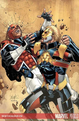 New Excalibur Vol 1 18 Textless