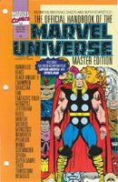 Official Handbook of the Marvel Universe Master Edition #14 Release date: 11-26-1991 Cover date: 1, 1992