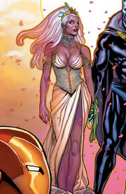 Ororo Munroe (Earth-616) from Black Panther Vol 4 18 cover