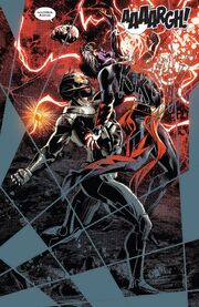 Ultron (Earth-616) vs. Magus (Earth-7528) from Infinity Countdown Prime Vol 1 1