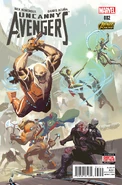 Uncanny Avengers Vol 2 2.jpg (288 kB) #2 1ra Historia Lanzado: 25 de febrero, 2015 Publicado: Abril, 2015