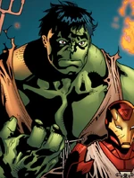 Frankenstein's monster burned at the stake (Earth-24111)