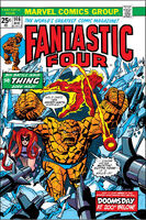 Fantastic Four #146 "Doomsday: 200° Below!" Release date: February 19, 1974 Cover date: May, 1974