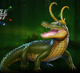 Loki Laufeyson (Alligator) Marvel Puzzle Quest (Earth-13178)