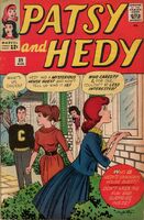 Patsy and Hedy #89 "Shed a Tear for Minerva Tuttle!" Release date: May 9, 1963 Cover date: August, 1963