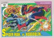 Peter Parker vs. Jason Macendale, Jr. (Earth-616) from Marvel Universe Cards Series II 0001