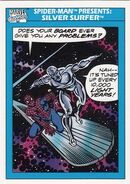 Spider-Man Presents Silver Surfer from Marvel Universe Cards Series I 0001