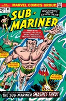 Sub-Mariner (Vol. 2) #63 "...And the Seas Shall Explode!" Release date: April 10, 1973 Cover date: July, 1973